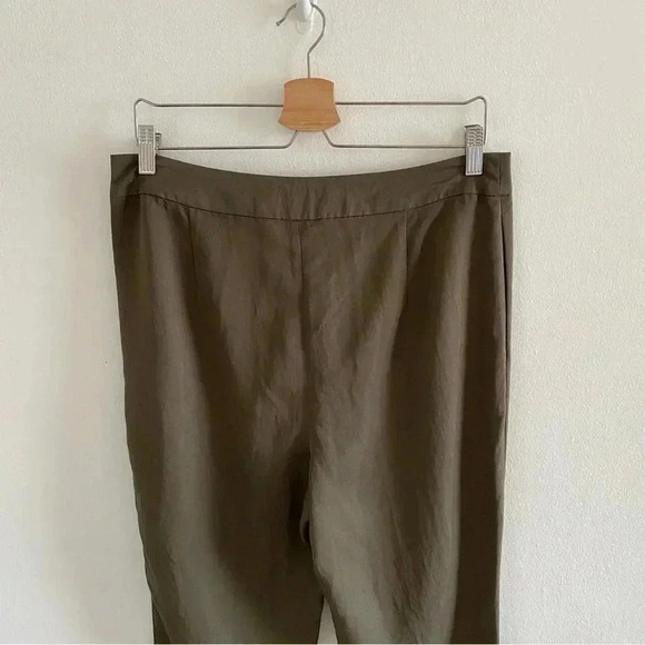 New L.K. BENNETT Melodie Charcoal Gray Straight Leg Dress Pants Size 8 $195 - Picture 7 of 8